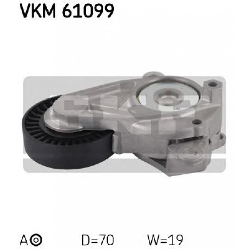 VKM 61099 SKF Ролик модуля натягувача ременя